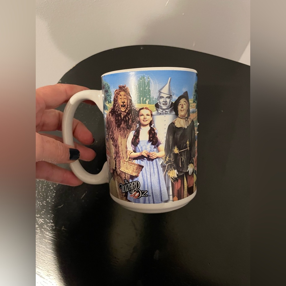 Wizard of Oz Vintage Spoontiques White Ceramic Mug
